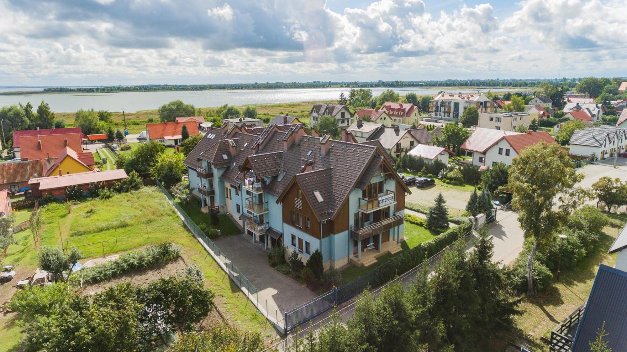 Apartamenty Mierzeja - Willa Turkusowa, Kąty Rybackie Eksteriør billede